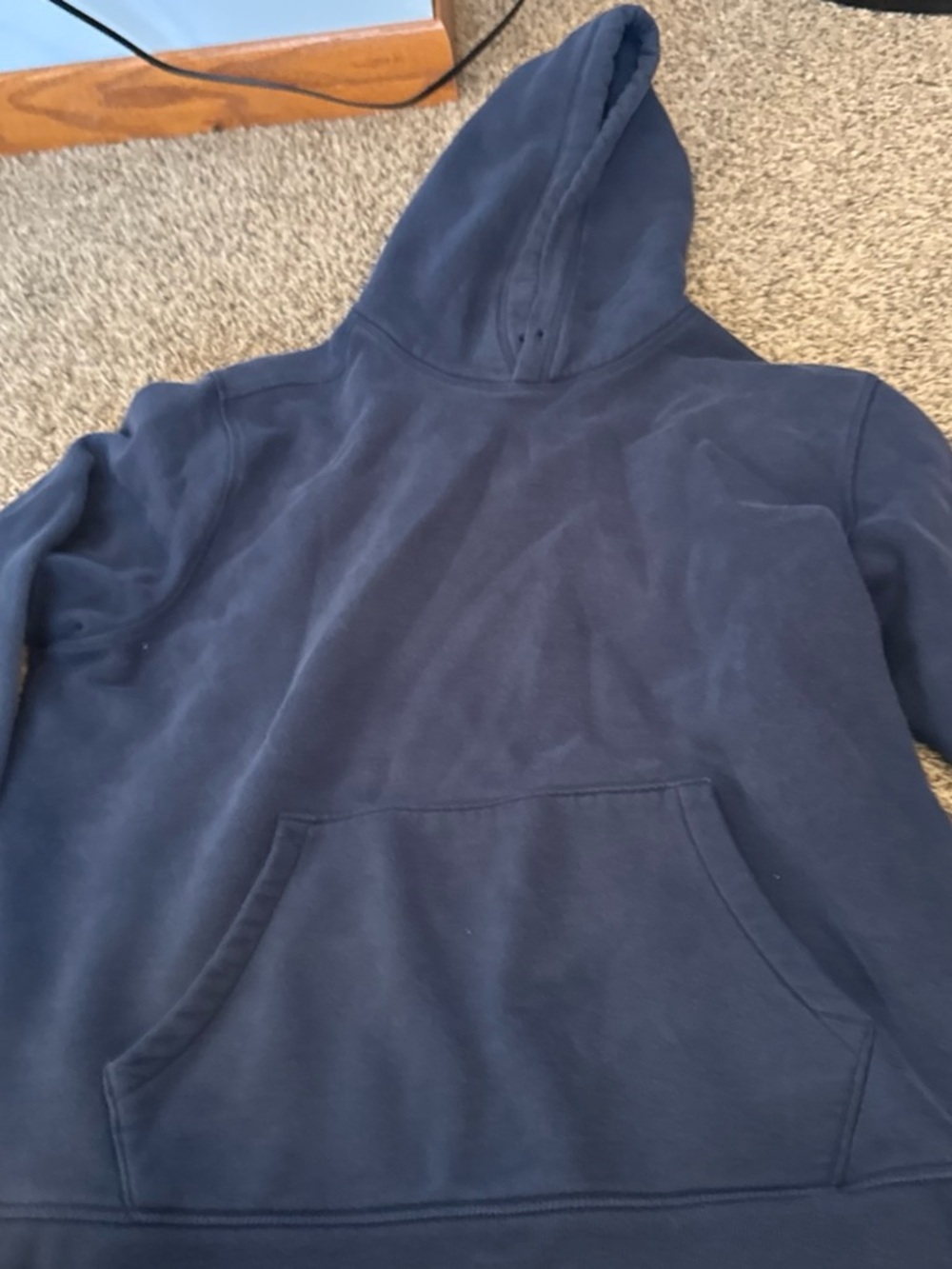 DSG Navy Zip-Up Hooded Sweatshirt